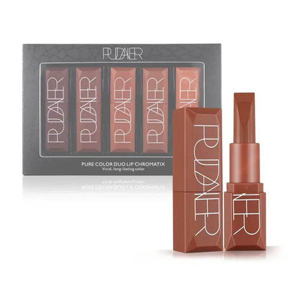 Velvet Kiss Matte Lipstick Set - 5 Pcs Box - ROYAL EQUIPS