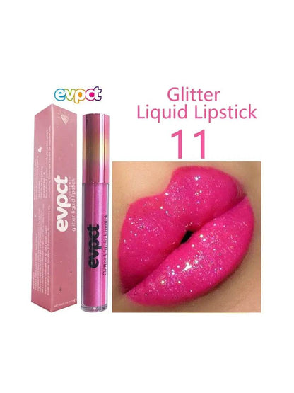 Diamond Shine Waterproof Glitter Lip Gloss - 18 Colors - ROYAL EQUIPS