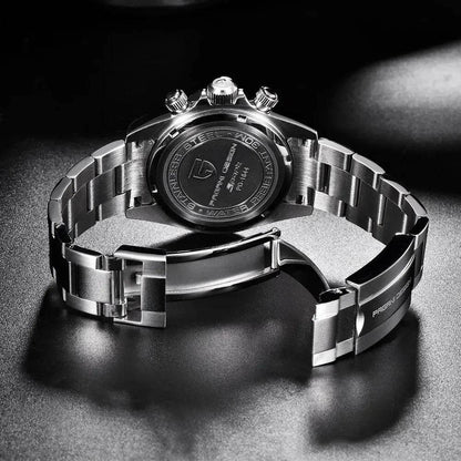 Men's Quartz Business Watch - Luxury Top Brand Chronograph VK63 - ROYAL EQUIPS