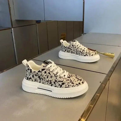 Leisure Shoes For Men with Fabric Surface Breathable Versatile Flat Bottomed Non-Slip Sneakers - ROYAL EQUIPS