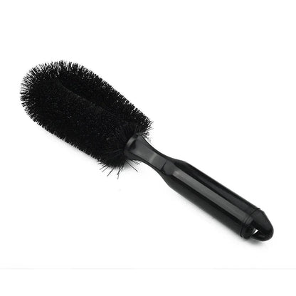 Wheel Brushes BLACK PP Brand New Car Wash Brushes Cleaning Brush Tools Car Rim Scrubber Car Wash Maintenance Accessories - ROYAL EQUIPS