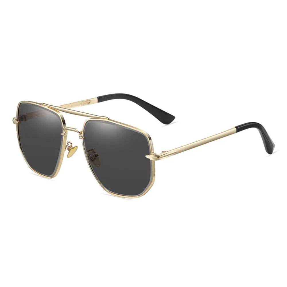 Men/Women Retro Rimless Punk Eyewear Shades Goggle UV400 Sunglasses Steampunk Sun Glasses Gold Square Frame - ROYAL EQUIPS
