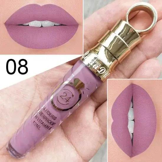 Velvet Matte Liquid Lipstick - Waterproof & Long-Lasting Lip Tint - ROYAL EQUIPS