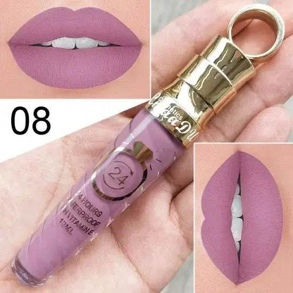 Velvet Matte Liquid Lipstick - Waterproof & Long-Lasting Lip Tint - ROYAL EQUIPS