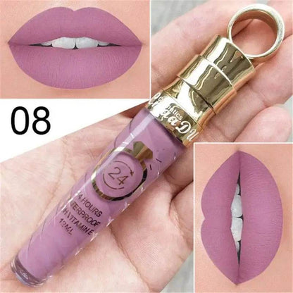 Velvet Matte Liquid Lipstick - Waterproof & Long-Lasting Lip Tint - ROYAL EQUIPS