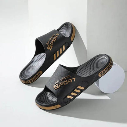 PVC Soft Sole Large Size Outdoor Anti-slip Flip Flops Sandals - ROYAL EQUIPS