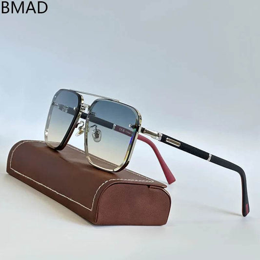 Trendy Square Sunglasses For Men New Vintage Sunglasses Oculos Glasses - ROYAL EQUIPS