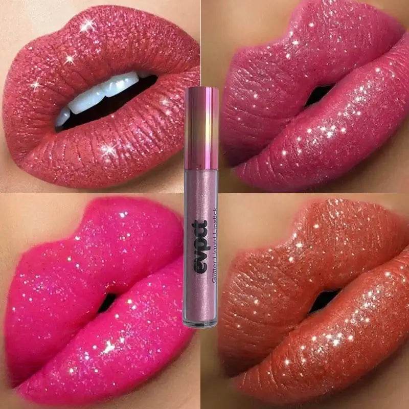 Diamond Shine Waterproof Glitter Lip Gloss - 18 Colors - ROYAL EQUIPS