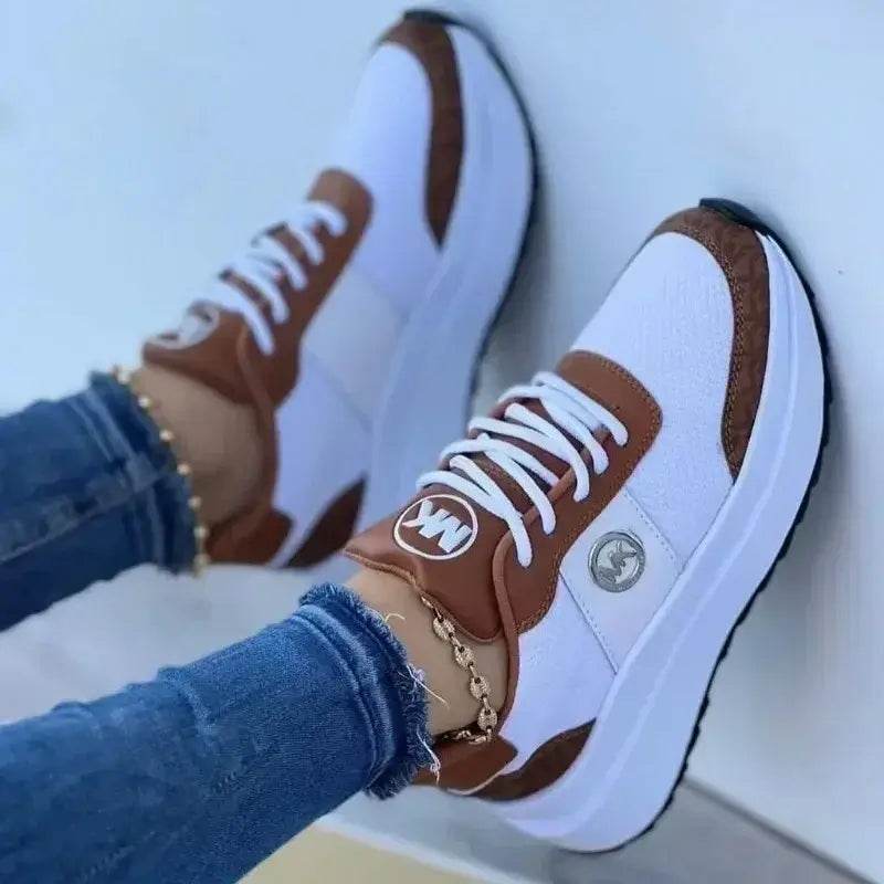 Breathable Women's Running Shoes - Lightweight Lace-Up Sneakers for Comfort & Style - ROYAL EQUIPS