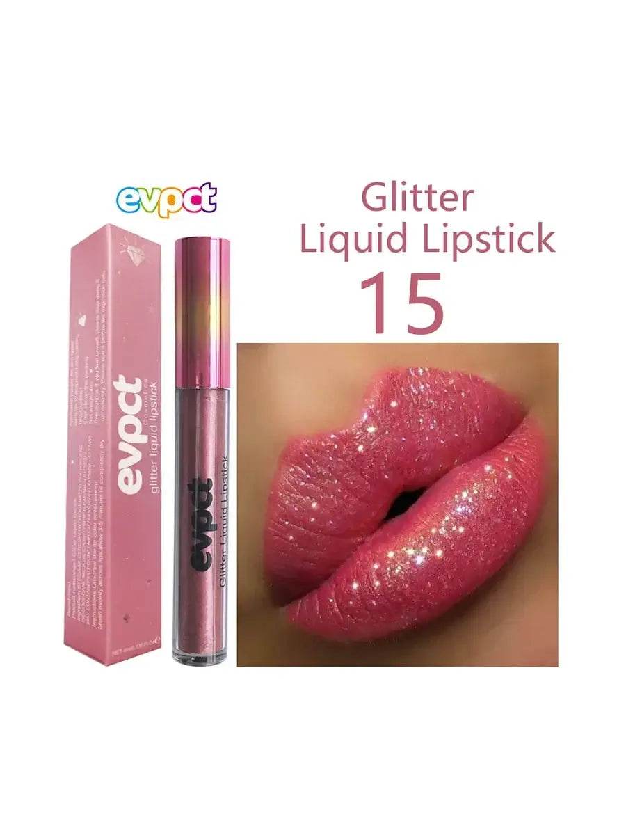 Diamond Shine Waterproof Glitter Lip Gloss - 18 Colors - ROYAL EQUIPS