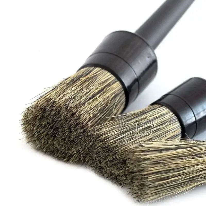Natural Soft Bristles Hair Car Cleaning Brush - ROYAL EQUIPS