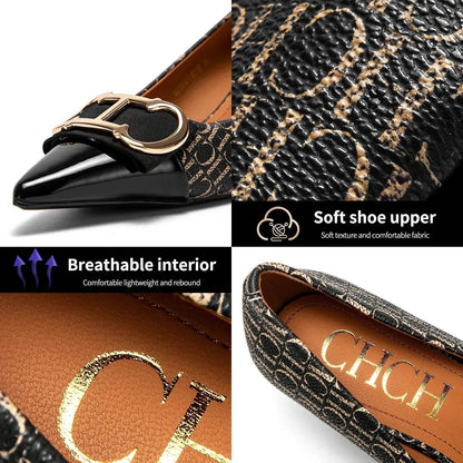 Women's Luxury Design Sandals Metallic Flower Square Toe Fine Brand High Heels - ROYAL EQUIPS