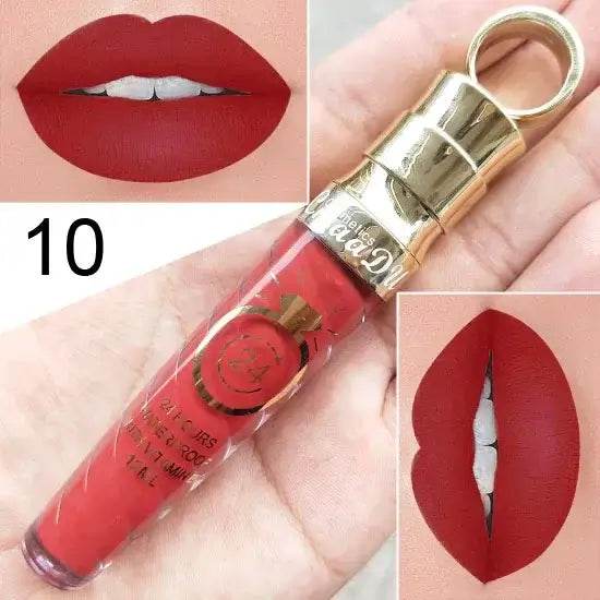 Velvet Matte Liquid Lipstick - Waterproof & Long-Lasting Lip Tint - ROYAL EQUIPS