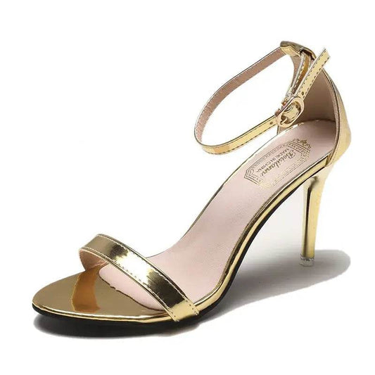 Office High Heels Women's Buckle Strap Casual Pumps - ROYAL EQUIPS