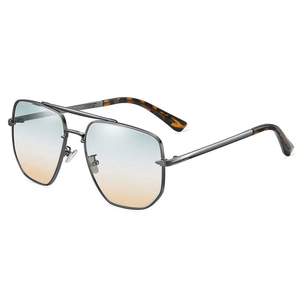 Men/Women Retro Rimless Punk Eyewear Shades Goggle UV400 Sunglasses Steampunk Sun Glasses Gold Square Frame - ROYAL EQUIPS