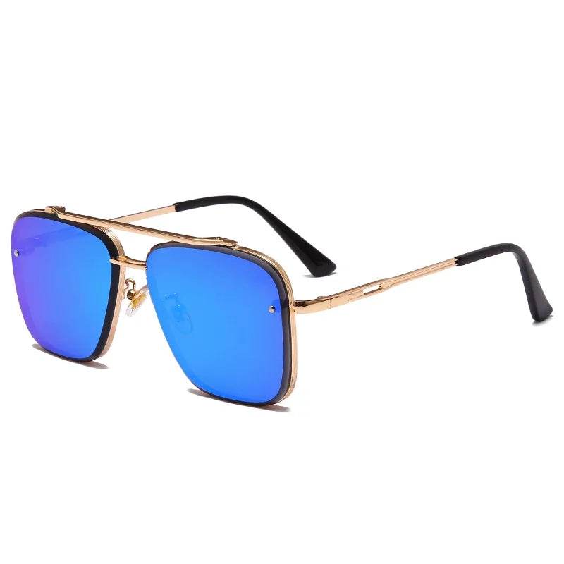 Classic Square Cool Male&Female Vintage Brand Design Metal Sun Glasses - ROYAL EQUIPS