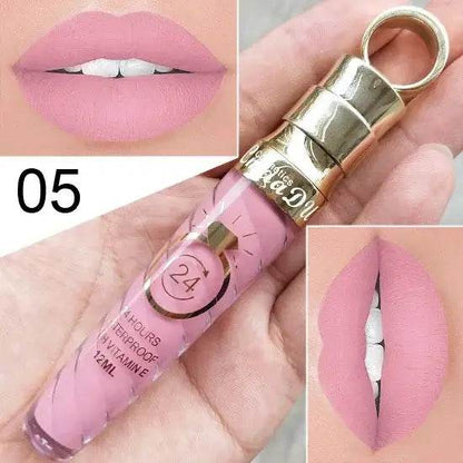 Velvet Matte Liquid Lipstick - Waterproof & Long-Lasting Lip Tint - ROYAL EQUIPS
