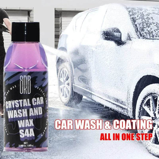 2495Ceramic Car Wash Shampoo - Ads Hydrophobic Protection With Every Wash, Fortified With Sio2 Ingredients For Incredible Shine - ROYAL EQUIPS