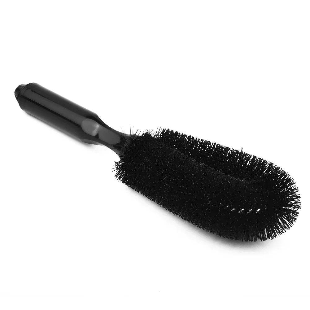 Wheel Brushes BLACK PP Brand New Car Wash Brushes Cleaning Brush Tools Car Rim Scrubber Car Wash Maintenance Accessories - ROYAL EQUIPS