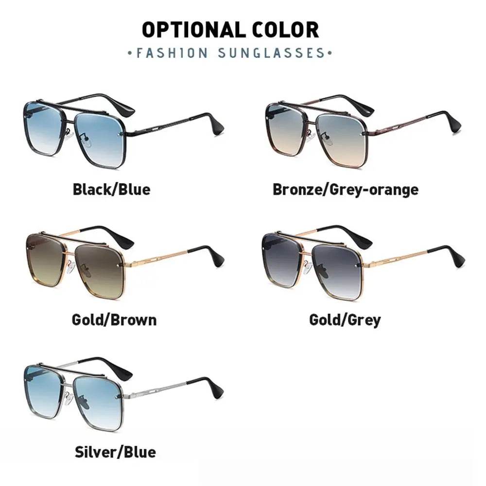 Royal Equips™ UV400 Polarized Metal Frame Sunglasses – Sleek Summer Eyewear for Unisex - ROYAL EQUIPS