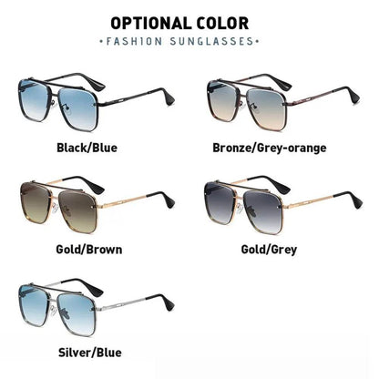 Royal Equips™ UV400 Polarized Metal Frame Sunglasses – Sleek Summer Eyewear for Unisex - ROYAL EQUIPS