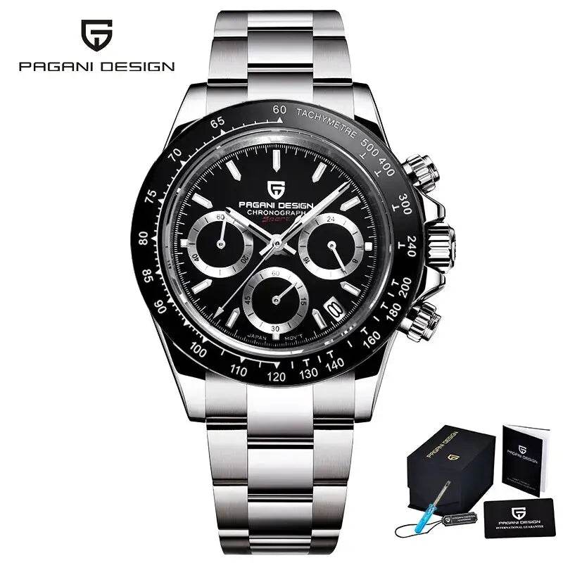 Men's Quartz Business Watch - Luxury Top Brand Chronograph VK63 - ROYAL EQUIPS