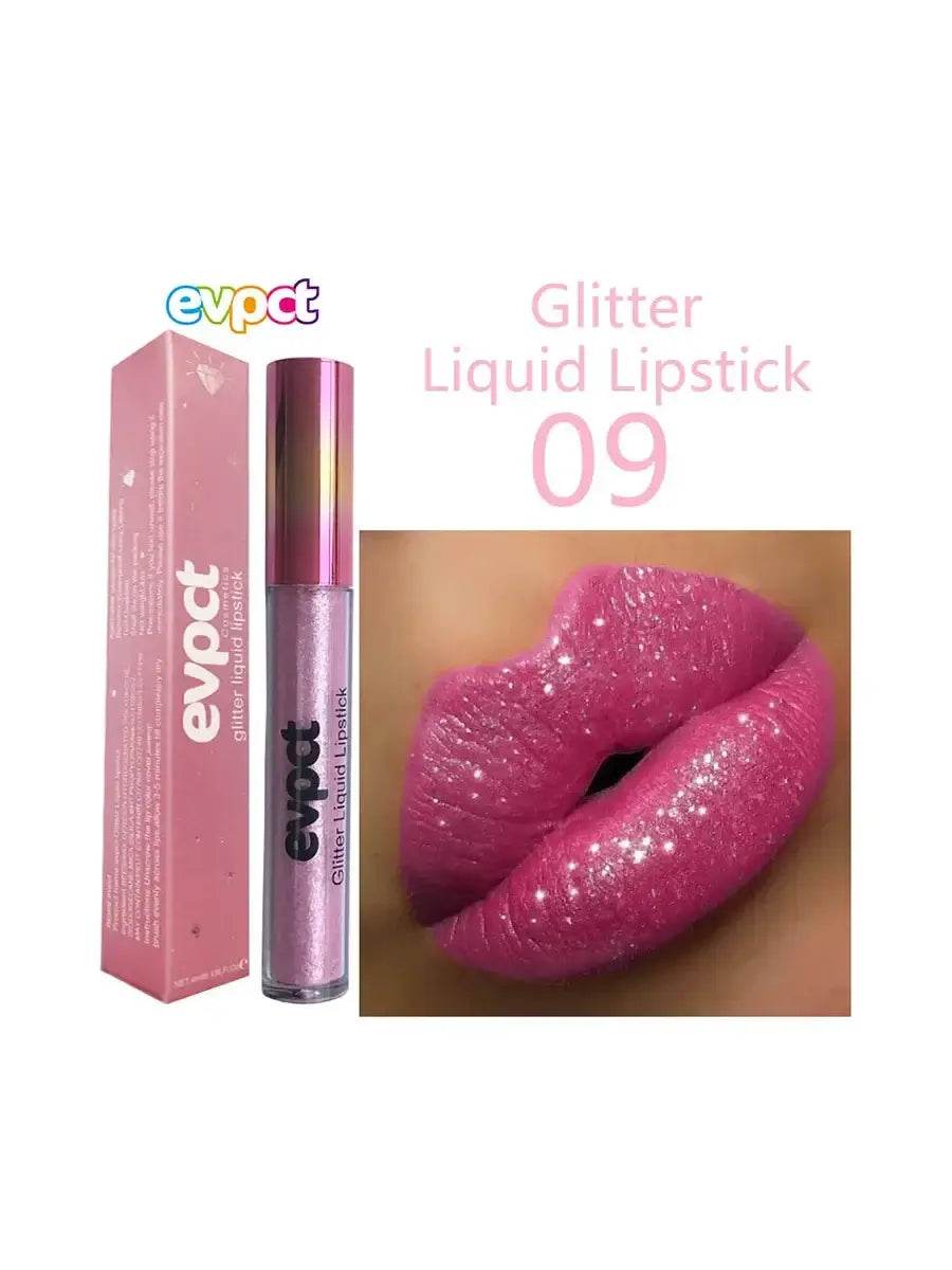 Diamond Shine Waterproof Glitter Lip Gloss - 18 Colors - ROYAL EQUIPS