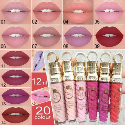 Velvet Matte Liquid Lipstick - Waterproof & Long-Lasting Lip Tint - ROYAL EQUIPS