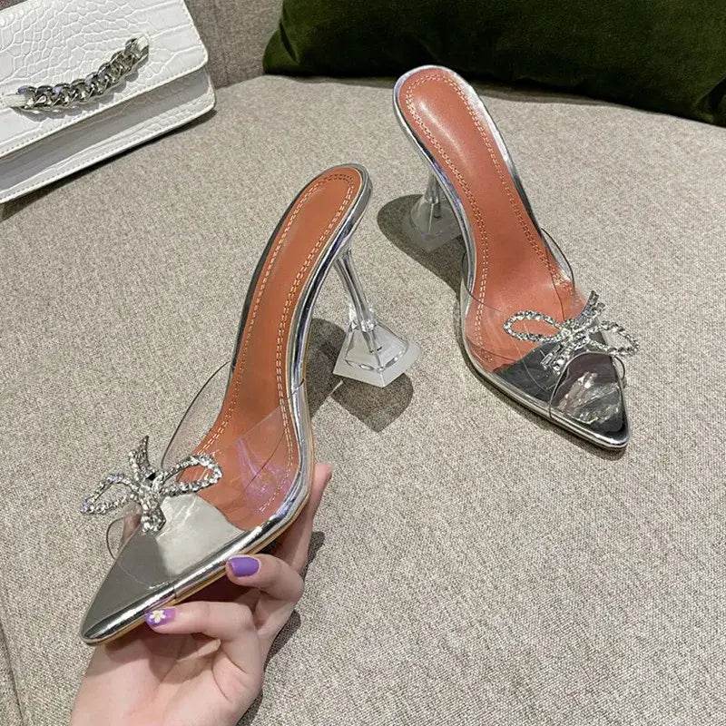 Elegante Dames Hakken met Strass, Beschikbaar in Maten 35-45 – Stijlvolle Sandalen voor Elke Gelegenheid. - ROYAL EQUIPS