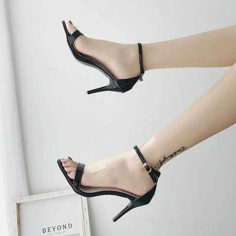 Office High Heels Women's Buckle Strap Casual Pumps - ROYAL EQUIPS
