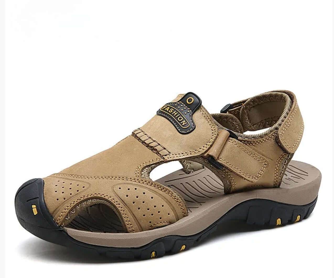 New Summer Outdoor Genuine Leather Non-slip Sandals - ROYAL EQUIPS