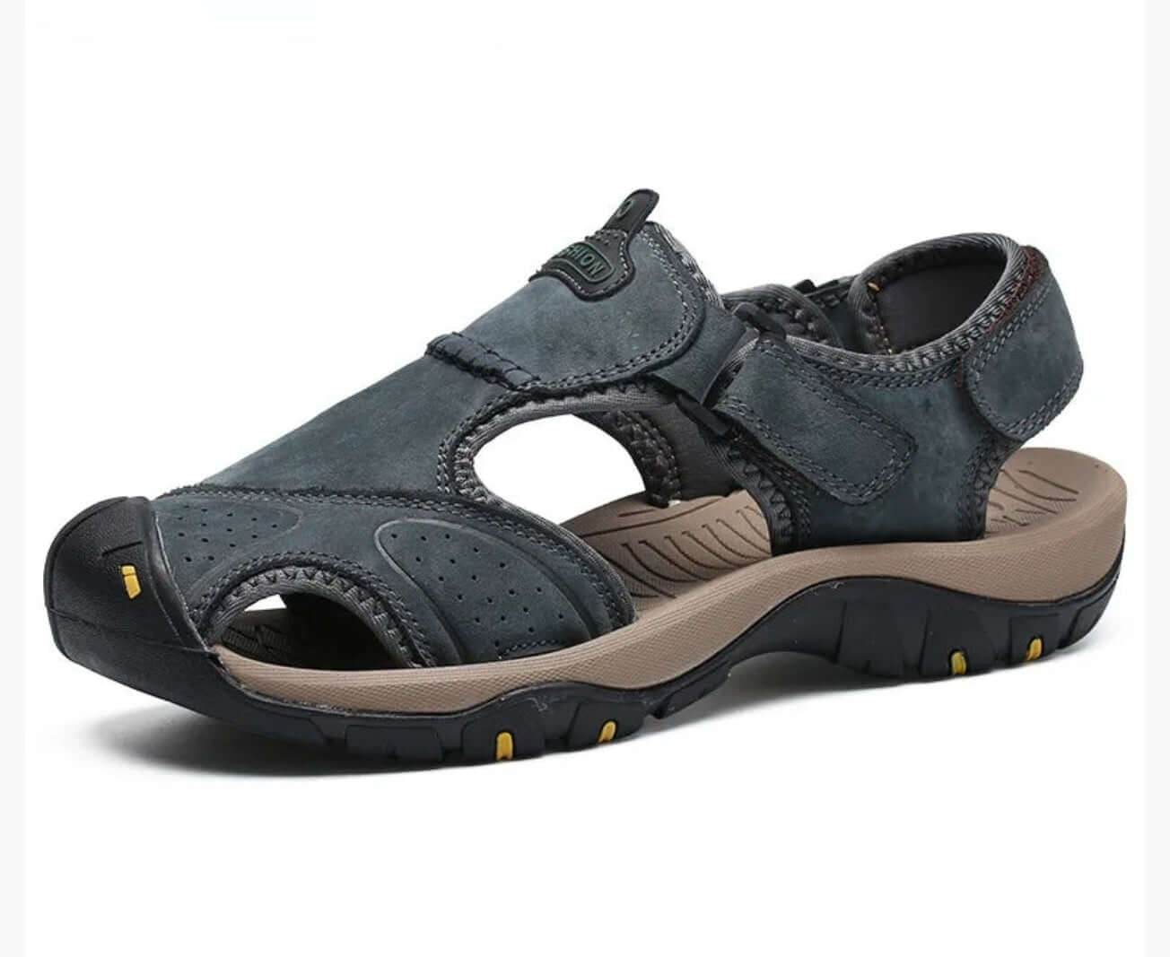 New Summer Outdoor Genuine Leather Non-slip Sandals - ROYAL EQUIPS