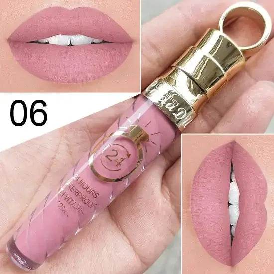 Velvet Matte Liquid Lipstick - Waterproof & Long-Lasting Lip Tint - ROYAL EQUIPS