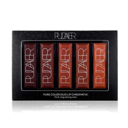Velvet Kiss Matte Lipstick Set - 5 Pcs Box - ROYAL EQUIPS
