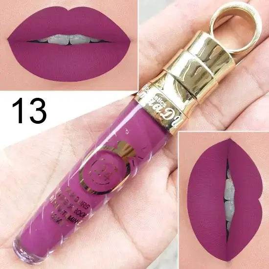 Velvet Matte Liquid Lipstick - Waterproof & Long-Lasting Lip Tint - ROYAL EQUIPS