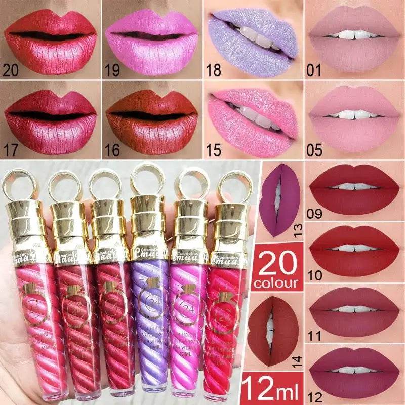Velvet Matte Liquid Lipstick - Waterproof & Long-Lasting Lip Tint - ROYAL EQUIPS