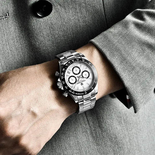 Men's Quartz Business Watch - Luxury Top Brand Chronograph VK63 - ROYAL EQUIPS
