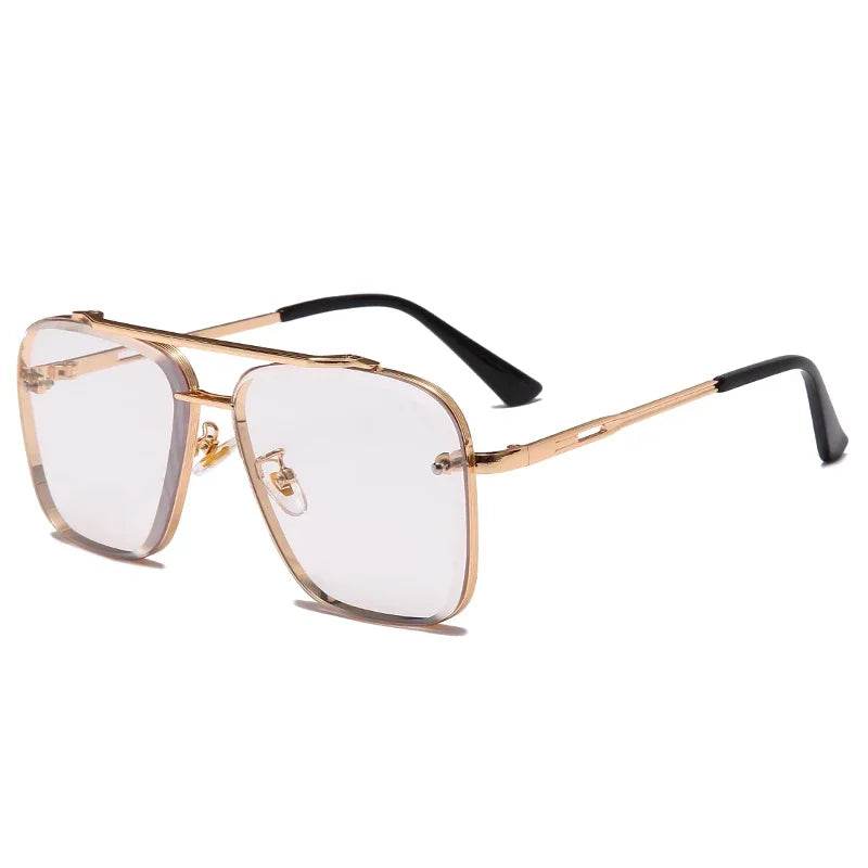 Classic Square Cool Male&Female Vintage Brand Design Metal Sun Glasses - ROYAL EQUIPS