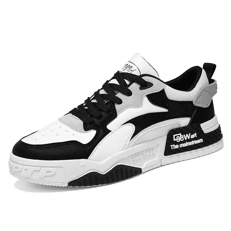 Men's Sneakers Comfortable Platform Trend Lace-up Vulcanized Shoes - ROYAL EQUIPS