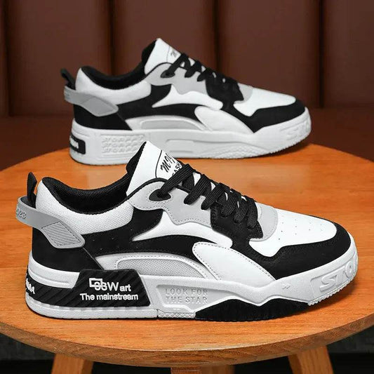 Men's Sneakers Comfortable Platform Trend Lace-up Vulcanized Shoes - ROYAL EQUIPS