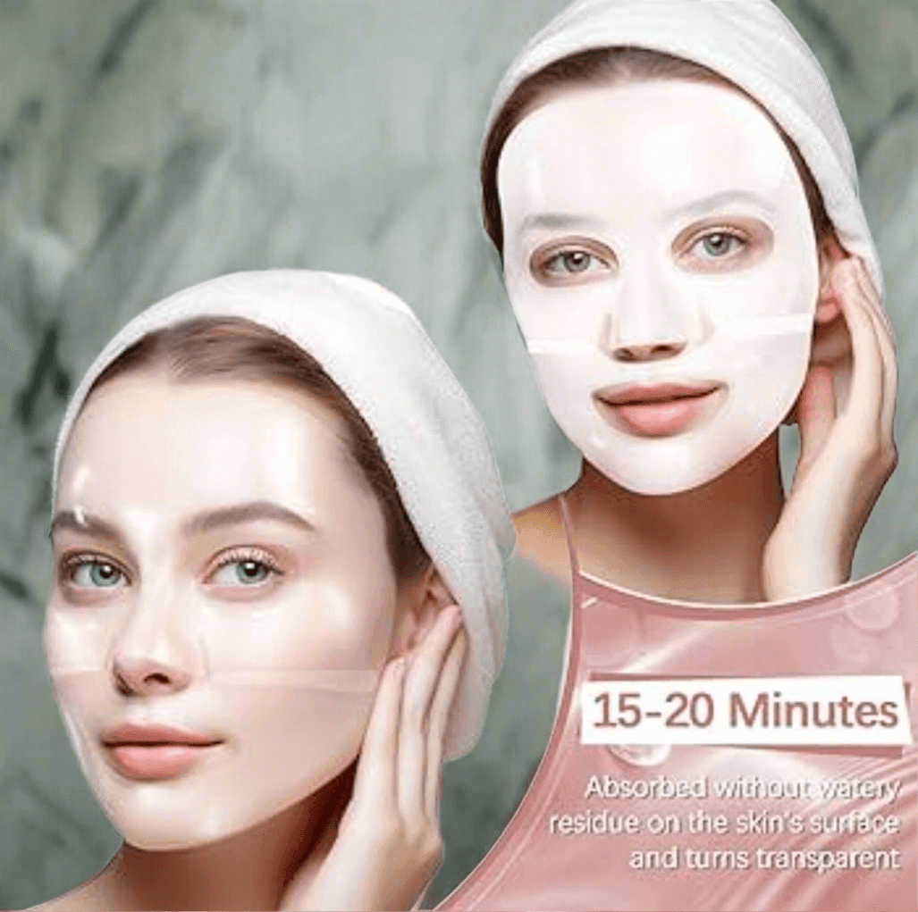 Face Mask Shrink Pore Moisturizing Refreshing Brightening Firming Lift Nourish Skin Care Deep Hydration Moisturizer - ROYAL EQUIPS