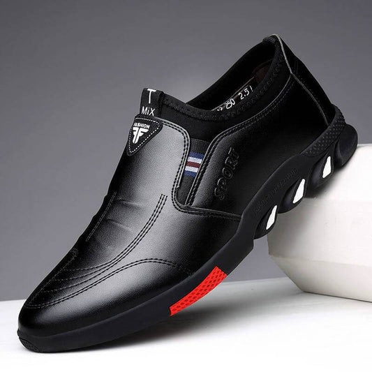 Leather Shoes Mens Leather Spring New Mens Business - ROYAL EQUIPS